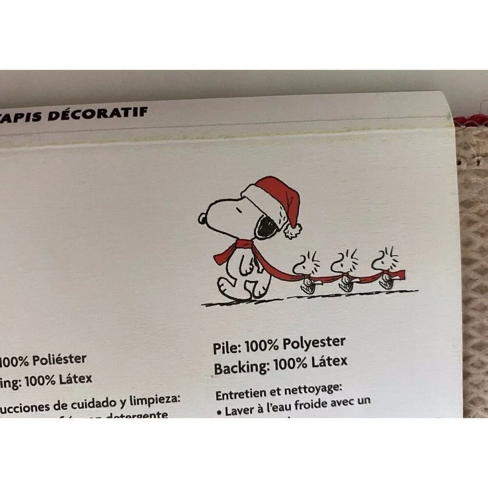 Peanuts Snoopy Christmas Wreath 18 x 30